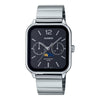 Moonphase Analog Black Dial Watch