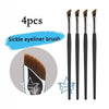 Upgrade Blade Eyeliner Brush Ultra Thin Fine Angle Flat Eyebrow Brush Under The Eyes Place Makeup Brush Precise Detail Brushes