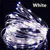 10/20/30M USB LED String Lights Copper Silver Wire Garland Light Waterproof Fairy Lights Party Decoration For Christmas Wedding