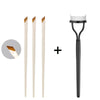 Upgrade Blade Eyeliner Brush Ultra Thin Fine Angle Flat Eyebrow Brush Under The Eyes Place Makeup Brush Precise Detail Brushes