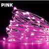 10/20/30M USB LED String Lights Copper Silver Wire Garland Light Waterproof Fairy Lights Party Decoration For Christmas Wedding