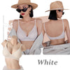 FeelinGirl Women's Wireless Bra Comfort Bralettes No Underwire Unlined Cami Bra Seamless Tshirt Bras Sports Bra Bralette Basic Comfortable Fit Womenswear Everyday Up to 44DD Springtok SpringStatements