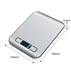 Digital Kitchen Scale 5kg Stainless Steel
