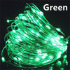 10/20/30M USB LED String Lights Copper Silver Wire Garland Light Waterproof Fairy Lights Party Decoration For Christmas Wedding