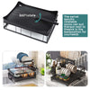 Large 2-tier dish drying rack for kitchen countertops
