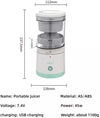 Portable Electric Fruit Juicer Machine