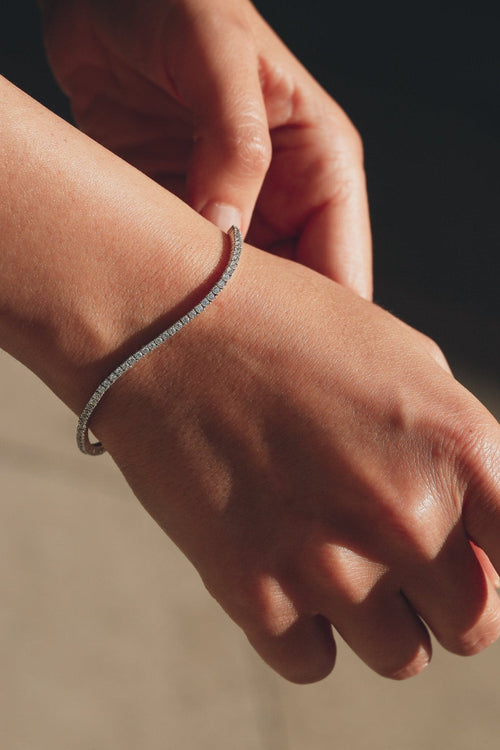 Penelope | 9ct White Gold 2ct tw Lab Grown Diamond Bracelet