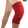 1PCS Breathable Sports Football Basketball Knee Pads Honeycomb Knee Brace Leg Sleeve Calf Compression Knee Support Protection