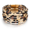 Leopard Leather Bracelets