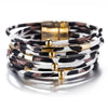 Leopard Leather Bracelets