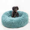 GLORIOUS KEK Luxury Dog Bed Winter Deep Sleep Donut Pet Bed for Small Medium Dogs Cats Sofa Soft&Comfy Dog House Round Washable