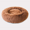 GLORIOUS KEK Luxury Dog Bed Winter Deep Sleep Donut Pet Bed for Small Medium Dogs Cats Sofa Soft&Comfy Dog House Round Washable
