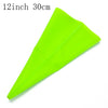 8Pcs/Set Silicone Kitchen Accessories Icing Piping Cream Pastry Bag 6 Stainless Steel Nozzle Set DIY Cake Decorating Tips Set