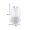 8Pcs/Set Silicone Kitchen Accessories Icing Piping Cream Pastry Bag 6 Stainless Steel Nozzle Set DIY Cake Decorating Tips Set