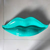 Free shipping Big Lip Sculpture Decoration Modern Red Lips Pendant Bar Club Theme Wall Decoration