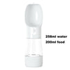 Dog 2 in 1 Bottle Pet Feeder Dog Water Bottle Collapsible Folding Bowl Travel Outdoor Food Water Storage For Cat Dog