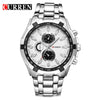 CURREN Fashion Business Men Watches Analog Sport Clock Full Steel Waterproof Wrist Watch For Men relogio masculino Male Clock