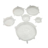 Rotunda Seals - 6 Unit Set Reusable Silicon Universal Stretch Lids