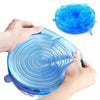 Rotunda Seals - 6 Unit Set Reusable Silicon Universal Stretch Lids