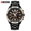 CURREN Fashion Business Men Watches Analog Sport Clock Full Steel Waterproof Wrist Watch For Men relogio masculino Male Clock