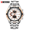 CURREN Fashion Business Men Watches Analog Sport Clock Full Steel Waterproof Wrist Watch For Men relogio masculino Male Clock