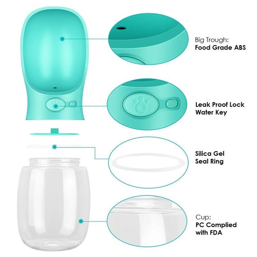 3 options and many Ships from Ali - dog bottle.
