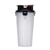 Dog 2 in 1 Bottle Pet Feeder Dog Water Bottle Collapsible Folding Bowl Travel Outdoor Food Water Storage For Cat Dog