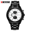 CURREN Fashion Business Men Watches Analog Sport Clock Full Steel Waterproof Wrist Watch For Men relogio masculino Male Clock