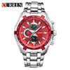 CURREN Fashion Business Men Watches Analog Sport Clock Full Steel Waterproof Wrist Watch For Men relogio masculino Male Clock