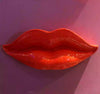 Free shipping Big Lip Sculpture Decoration Modern Red Lips Pendant Bar Club Theme Wall Decoration
