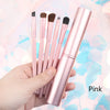New 5pcs Professional Travel Portable Mini Eye Makeup Brushes Set Smudge Eyeshadow Eyeliner Eyebrow Brush Lip Make Up Brush kit