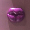 Free shipping Big Lip Sculpture Decoration Modern Red Lips Pendant Bar Club Theme Wall Decoration