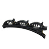 Double bangs hairstyle hairpin