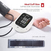 Sinocare Blood Pressure Monitor Tensiometer Upper Arm Automatic Digital BP Machine Pulse Heart Rate Meter 3 Color LCD Display