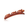Double bangs hairstyle hairpin