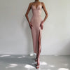 Adyce New Summer Women White Bodycon Bandage Dress Sexy V Neck Spaghetti Strap Club Celebrity Evening Runway Party Maxi Dresses