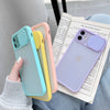 Camera Lens Protection Phone Case on For iPhone 11 12 Pro Max 8 7 6 6s Plus Xr XsMax X Xs SE 2020 12 Color Candy Soft Back Cover