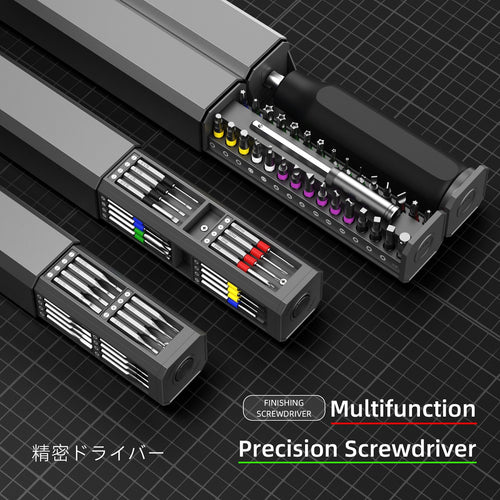 Precision Screwdriver Set 30/40/44 in 1 Magnetic Torx Phillips Screw Bit Multifunctional Repair Tool Kit for Phone Watch Laptop