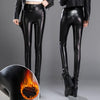 Stretch-Fit Faux Leather Shaper