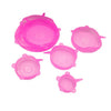 Rotunda Seals - 6 Unit Set Reusable Silicon Universal Stretch Lids