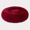 GLORIOUS KEK Luxury Dog Bed Winter Deep Sleep Donut Pet Bed for Small Medium Dogs Cats Sofa Soft&Comfy Dog House Round Washable