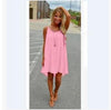 Women beach dress fluorescence female summer dress chiffon voile women dress summer style women clothing plus size lyq01