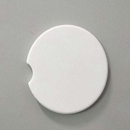 Free shipping 100pcs  blank car ceramics coasters 6.6*6.6cm  coaster blank