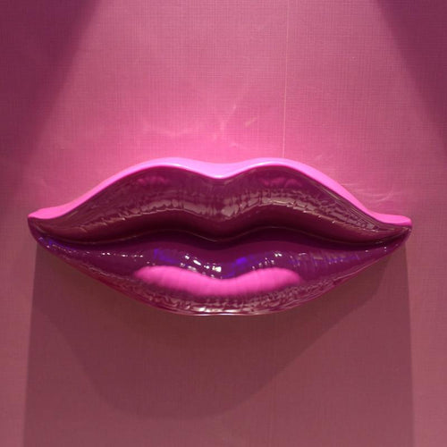 Free shipping Big Lip Sculpture Decoration Modern Red Lips Pendant Bar Club Theme Wall Decoration