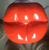 Free shipping Big Lip Sculpture Decoration Modern Red Lips Pendant Bar Club Theme Wall Decoration
