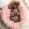 GLORIOUS KEK Luxury Dog Bed Winter Deep Sleep Donut Pet Bed for Small Medium Dogs Cats Sofa Soft&Comfy Dog House Round Washable