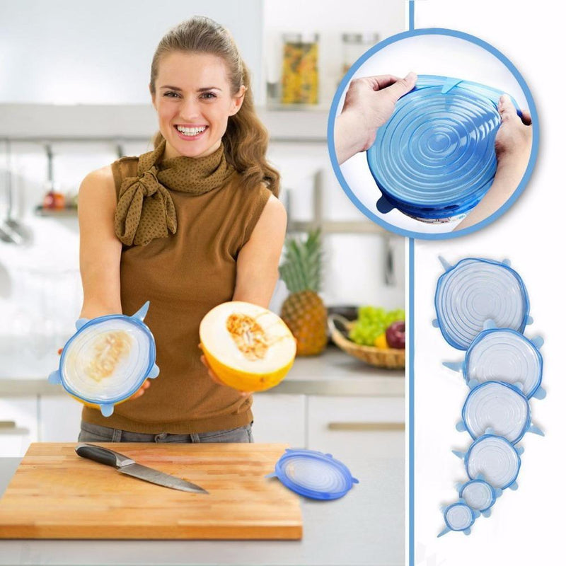 Stretch & Fit - Silicone Food Cover pts q